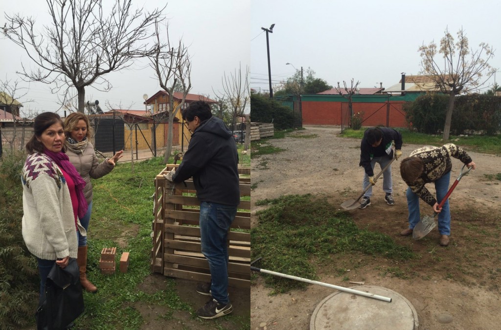 Vecinos se organizaron para limpiar su barrio en Los Andes1