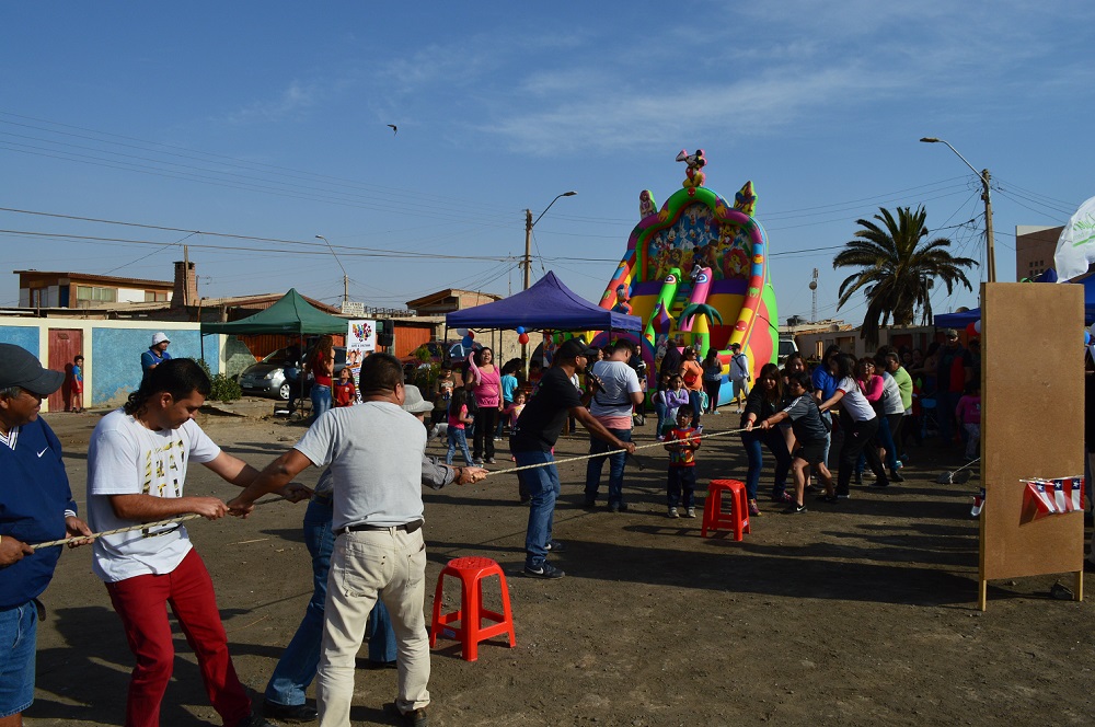 Vecinos de barrio Miramar de Arica comenzaron celebración de Fiestas Patrias3