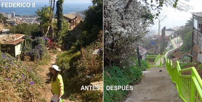 Vecinos del Cerro El Litre en Valparaíso califican nuevo pasaje como una joya3